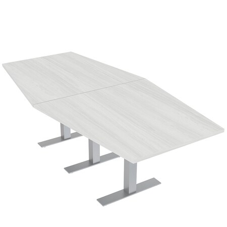 Skutchi Designs 45 in W, 96 in L, 29 in H, Engineered Wood Top, White HAR-HEX.IR-46x93-T-WHCYPRESS